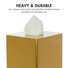 Yew Design Gold Square Tissue Box Cover