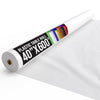 Exquisite White Plastic Table Cover Roll 40" X 600' Table Cloth Plastic Cover Roll - Premium Quality Thick 0.5 MIL Banquet Rolls - Disposable Tablecloth Rolls