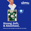 Kleenex Professional Naturals Facial Tissue, Bulk (21272), 2-Ply, White, Upright Cube Boxed Format, Designed for Business (90 Tissues/Box, 36 Boxes, 3,240 Sheets/Case)