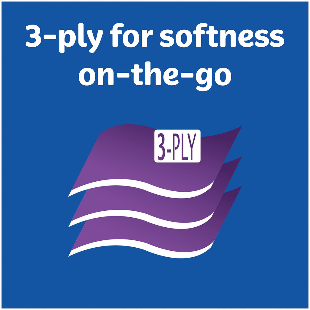 Kleenex Facial Tissues, On-The-Go Slim Pack, Travel Size, 10 Count (Pack of 3)
