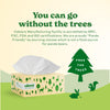 Caboo Tree Free Facial Tissues, 120 Tissues Per Box, 480 Total