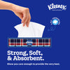 Kleenex Professional Facial Tissue, Bulk, 12 Boxes x 125 Tissues (03076)