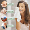Christmas Style WOWOTEX Disposable Face Towels 60 Count Large Dry Wipes