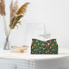 PaJiaNi Green Christmas Tissue Box Cover Rectangle for Winter Holiday Decor