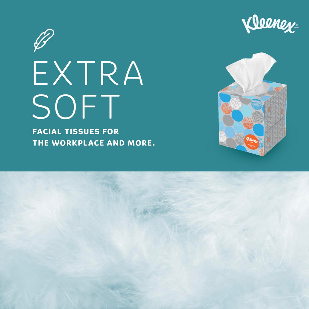 Kleenex Professional Anti-Viral Facial Tissue, 3-Ply, 3/Pack