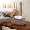 Retro Tissue Box Cover Rectangle,Aesthetic Facial Tissue Cube Box Holder