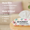 The Honest Company Multi-Use Baby Wipes, Rose Blossom, 288 Count