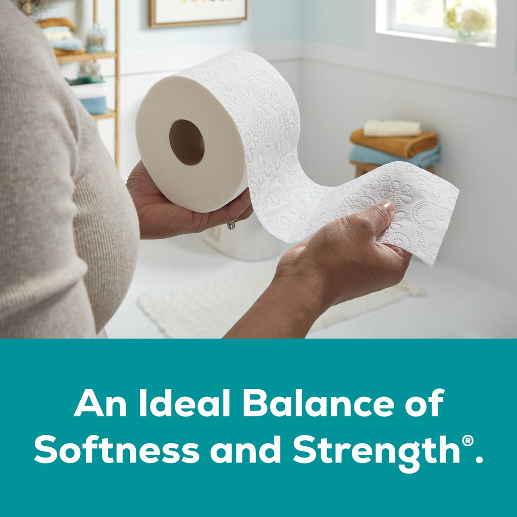 Angel Soft Toilet Tissue, Toilet Paper 48 Mega Rolls = 192 Regular Rolls