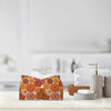 PaJiaNi Orange Pumpkin Tissue Box Cover Rectangle for Fall Office Decor