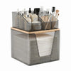 SPOSPO 2 in 1 Disposable Facial Towel Holder and Cosmetic Organizer