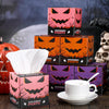 Fourluoo 12 Pack Halloween Facial Tissues Cube Face Boxes 600 Sheets 3 Ply