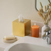 Yew Design Gold Square Tissue Box Cover