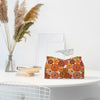 PaJiaNi Orange Pumpkin Tissue Box Cover Rectangle for Fall Office Decor