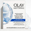Olay Daily Deeply Clean 2-in-1 Water Activated Cleansing Face Cloths 33ct (Pack of 4)