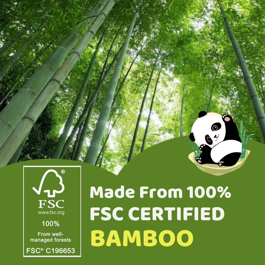 QingYa Unbleached Bamboo Facial Tissues 2 ply - 12 Boxes of 100% Natural, Hypoallergenic, 134 Sheets per Box, FSC Certified, Eco - Friendly, Ultra - Soft & Gentle for Everyday Home and Office Use