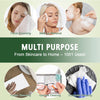 Disposable Face Towels 300 Count, Biodegradable Ultra Soft & Thick Facial Towels for Sensitive Skin, Lint-Free Makeup Remover Dry Wipes, Multi-Purpose Cleansing Towelettes for Face Wipes, Skincare