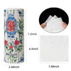 Car Tissue Holder,Tissue Box, Car Tissues Cylinder with Cap, Car Tissues Holder, Car Tissues Holder Round Container(4pk/200 Sheets)