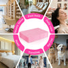 MAQIHAN 18PCS Massage Table Sheets - Pink Waterproof Disposable Bed Sheets
