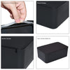 Diaper Wipes Dispenser, Tissue Storage Box Case (Black)