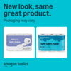 Amazon Basics 2-Ply Soft Toilet Paper, 30 Rolls (5 Packs of 6), 350 Sheets per Roll, Septic Safe, Equivalent to 185 Regular Rolls