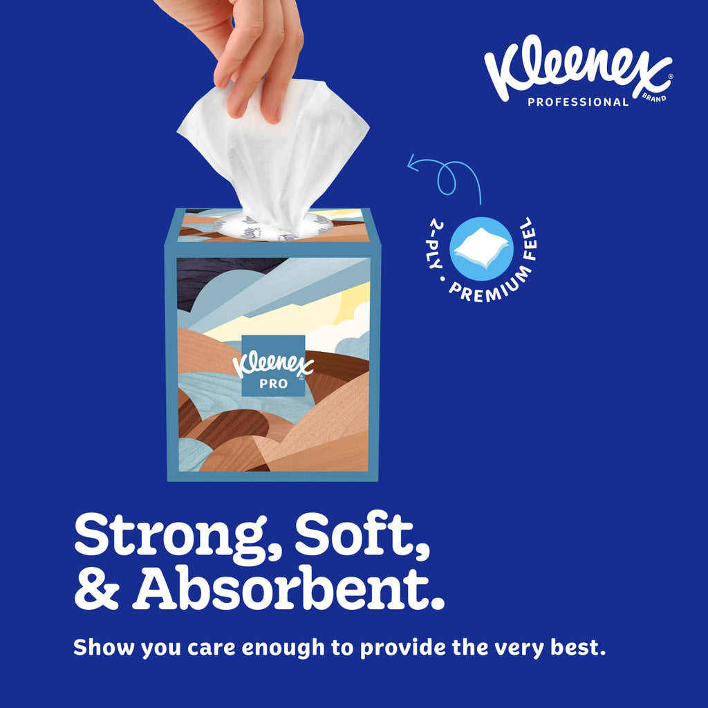 Kleenex Professional Elements Facial Tissue, Bulk, 36 x 90 Tissues (56027)
