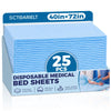 SCTOARIELT Disposable Stretcher Drape Sheets, 40 in x 72 in, 25 Count