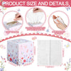 Fourluoo 12 Pack Floral Butterfly Facial Tissues Cube Boxes 600 Sheet 3 Ply