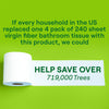 Seventh Generation Recycled Toilet Paper, 240 Sheets, 48 Rolls