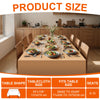 Marspark 4 Pcs Brown Kraft Paper Tablecloth Disposable