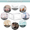 Sumnacon Disposable Face Towel Holder Clear Plastic Facial Towels Holder