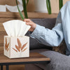 Fuyoooo 12 Pack Boho Square Facial Tissue Cube Boxes 3 Ply