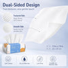 PoeticEHome Disposable Face Towels, Soft Dry Wipes, 3 Pack, 300 Count