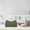 PaJiaNi Green Christmas Tissue Box Cover Rectangle for Winter Holiday Decor