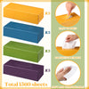 Yinder 12 Packs Soft Facial Tissue Boxes for Classroom, Simple Style