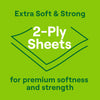 Seventh Generation Toilet Paper, 100% Recycled 2-Ply Bath Tissue, 48 Rolls