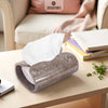 SPESHSTONES Marble Tissue Box Holder 7.5 Inch, Facial Tissue Box Holders