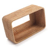 Rattan Tissue Box Cover Natural Rectangular 10 x 6.1 x 4.1 Inch (Natural)