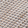 2 Pack Rattan Tissue Box Cover Square, Hand Woven Wicker Tissue Holder, 5.5 x 5.5 X 5.7 inch, Whitewash