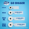 Charmin Ultra Soft Toilet Paper, 18 Mega XL Rolls = 108 Regular Rolls