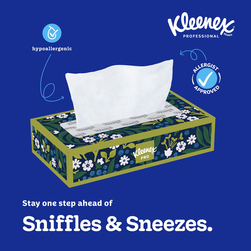Kleenex Professional Facial Tissue, Bulk, 36 Boxes x 100 Tissues (21400)