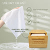 WOWOTEX Disposable Face Towels, Ultra Soft Thick Clean Facial Towels 2 Box