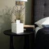 Cork & Mill Marble Tissue Box Cover for Kleenex and More, Square Cube
