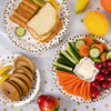 4 Pack Gold Plastic Tablecloths, Waterproof Disposable Party Table Covers