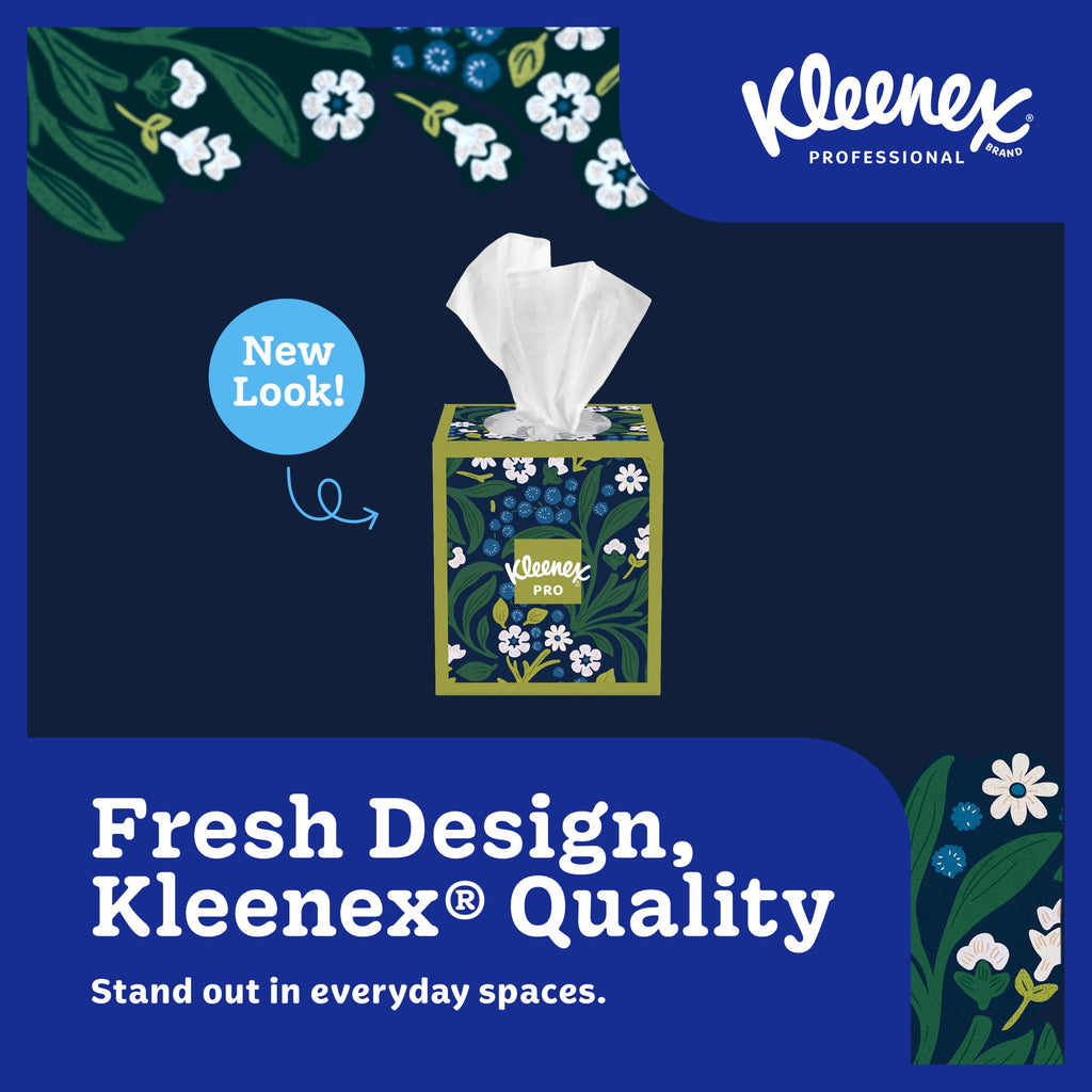 Kleenex Professional Facial Tissue, Bulk, 36 Boxes x 90 Tissues (21270)