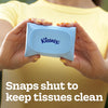 Kleenex Snap & Go Ultra Soft Facial Tissues, 9 Packs, 25 Tissues per Pack