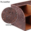 YAPISHI Tissue Box Cover Square,Cube Tissue Box Holder with Storage Tray