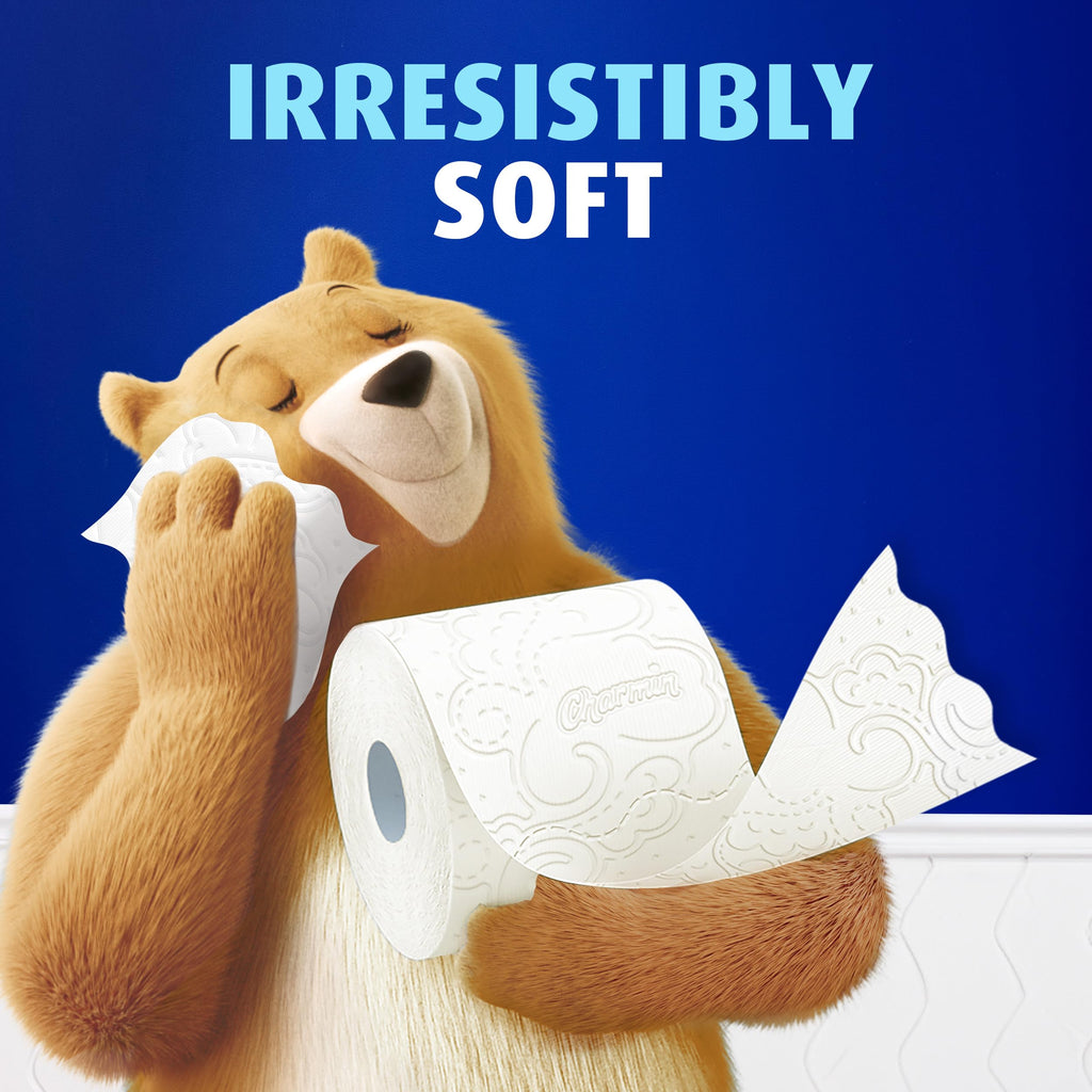 Charmin Toilet Paper Ultra Soft, 12 Mega Rolls = 48 Regular Rolls, 2-ply Bath Tissue