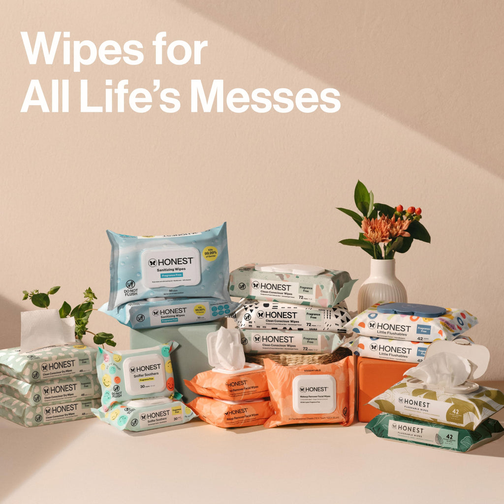 The Honest Company Multi-Use Baby Wipes, Geo Mood, 288 Count