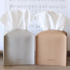 Carrot’s Den PU Leather Tissue Box Cover Holder, Bathroom Decor, Beige