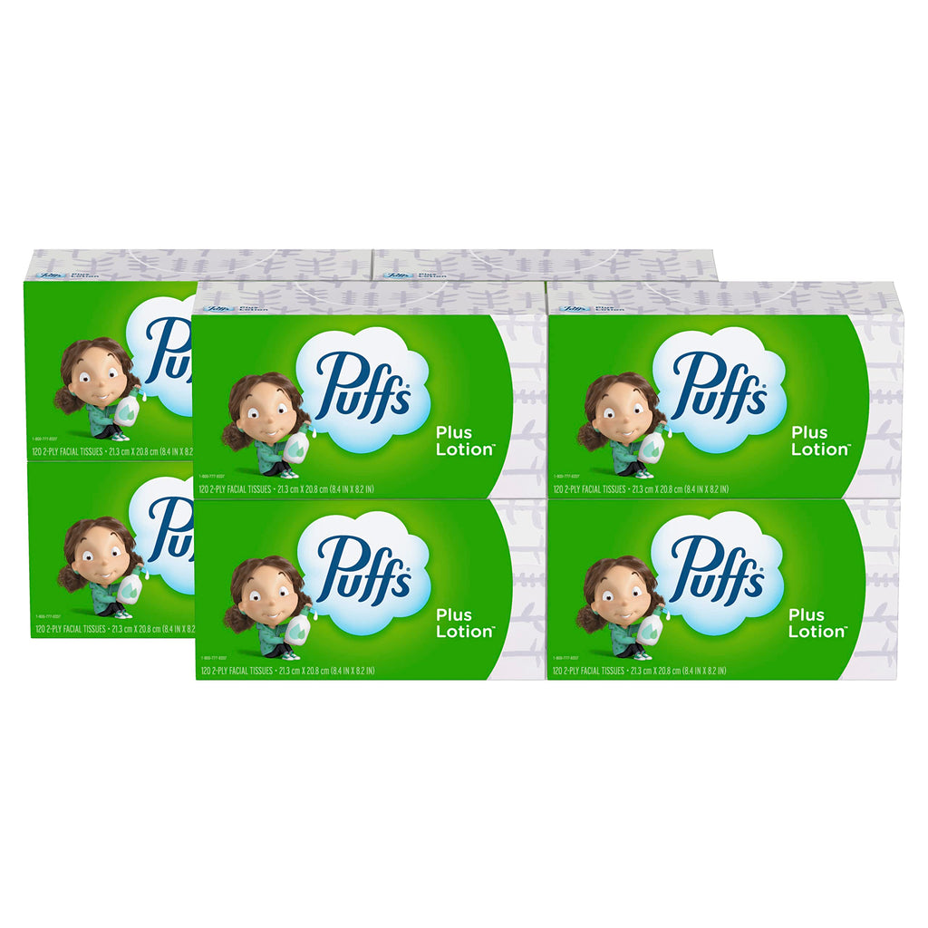 Puffs Plus Lotion Facial Tissue (Old)